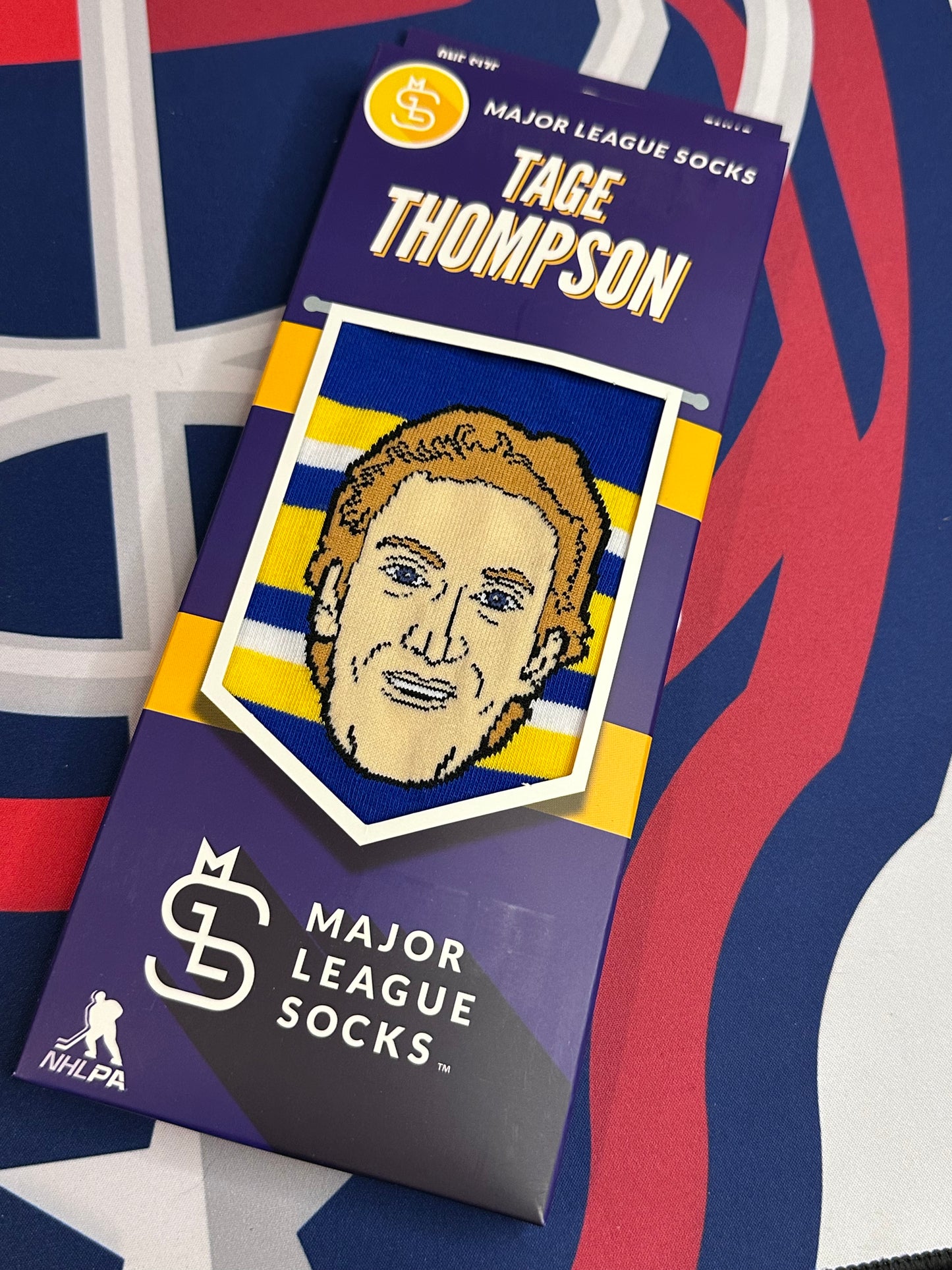 Tage Thompson Major League Socks