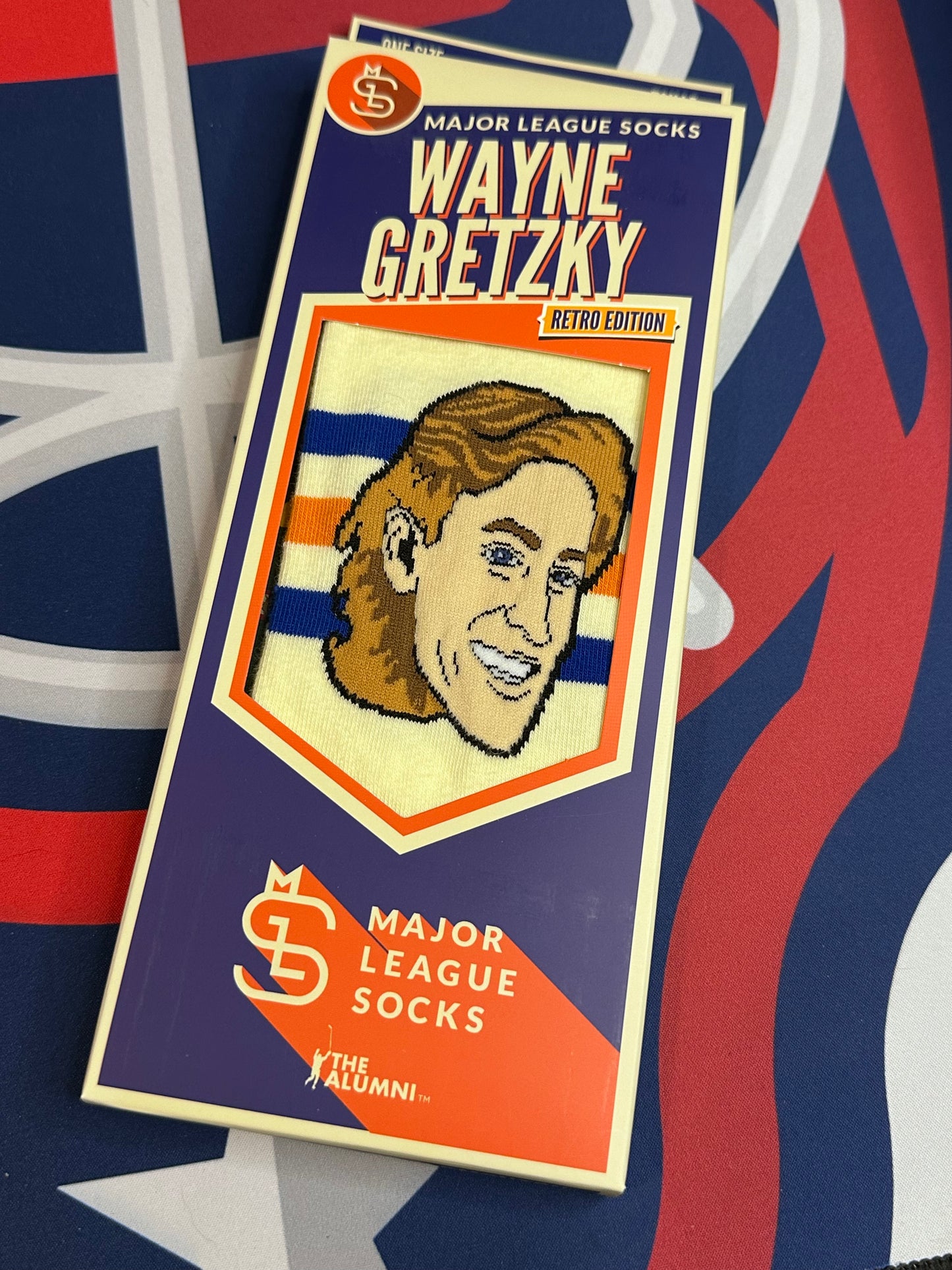 Gretzky Retro Major League Socks