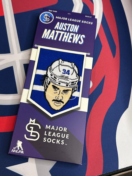 Auston Matthews Major League Socks